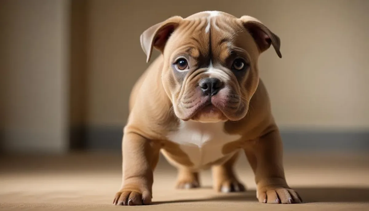 Ilustração da seção: Alimentação Adequada para o Filhote de American Bully