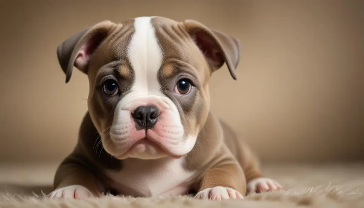 Ilustração da seção: Características Únicas do Filhote de American Bully