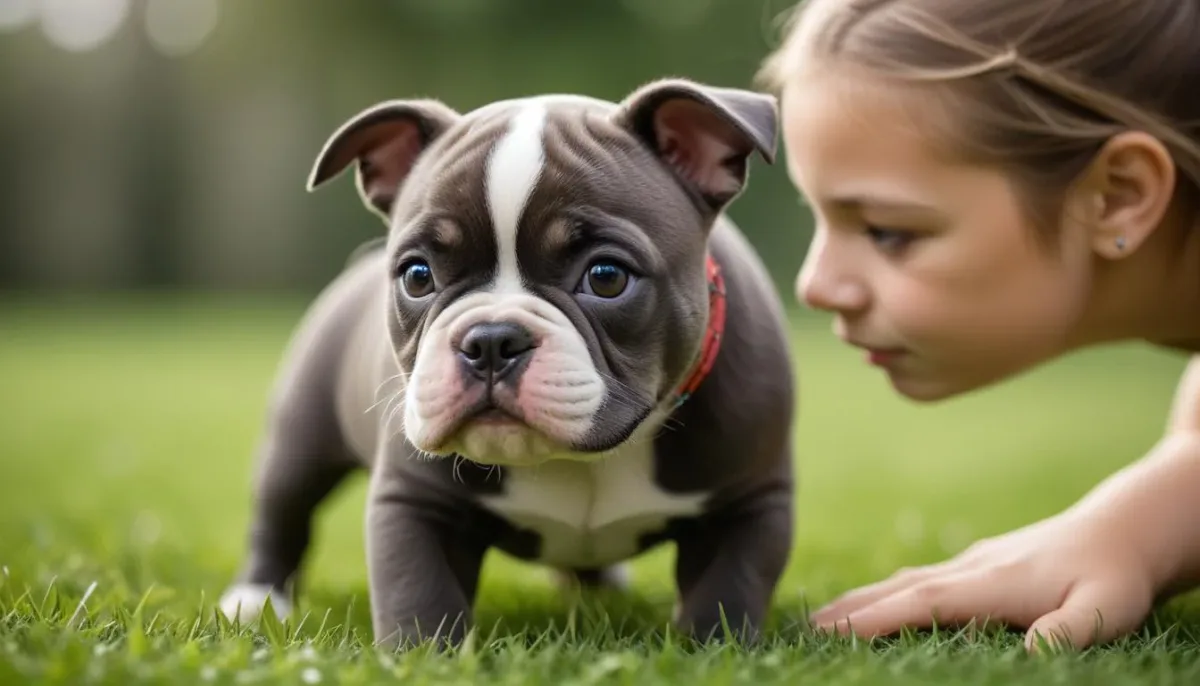 Imagem relacionada a: Características Físicas dos Filhotes de American Bully